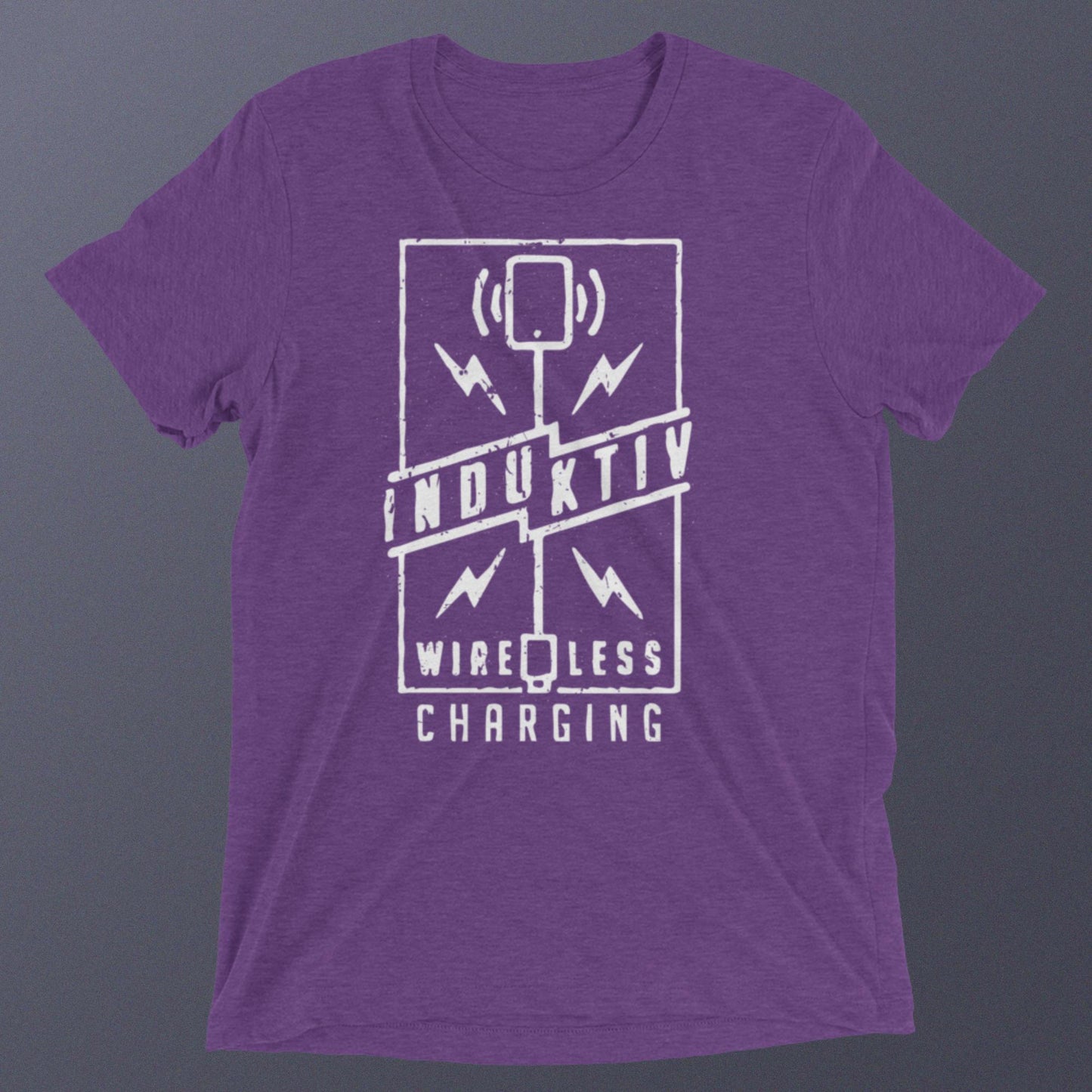 Induktiv zap logo Short sleeve t-shirt