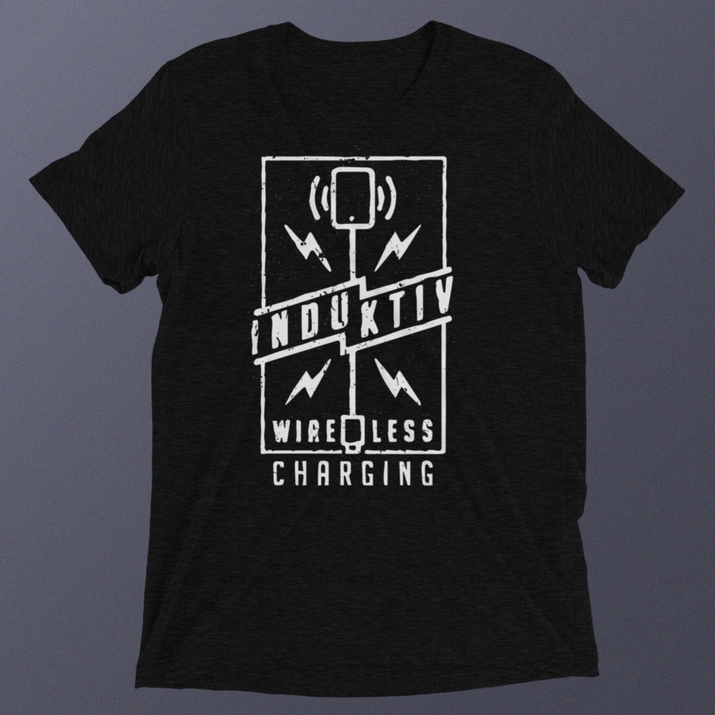 Induktiv zap logo Short sleeve t-shirt