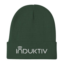 Load image into Gallery viewer, &quot;INDUKTIV&quot; Logo Embroidered Beanie