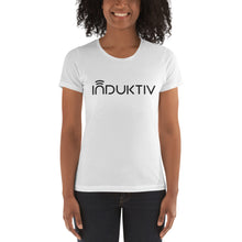 Afbeelding in Gallery-weergave laden, Induktiv logo Women&#39;s t-shirt