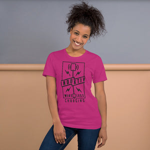 Zap-Logo-Kurzarm-Unisex-T-Shirt für Frauen