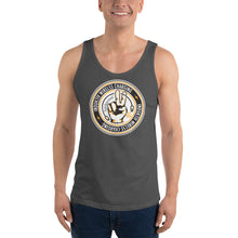 Load image into Gallery viewer, Induktiv cut the cord circle logo unisex Tank Top